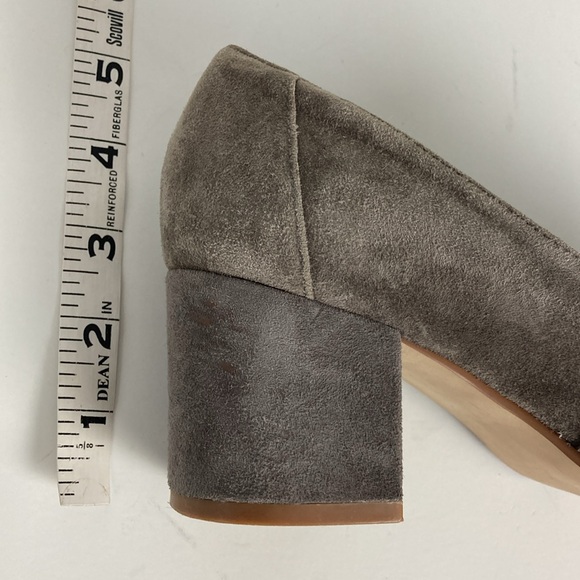 Steve Madden Kate Suede Fringed Loafer Pump Size 6.5 - Picture 10 of 13